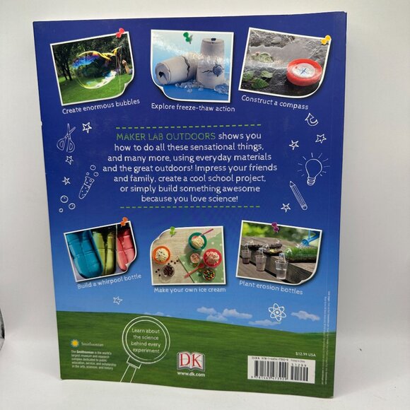 Smithsonian Maker Lab Outdoors 25 Super Cool Projects Jack Challoner - Picture 3 of 5